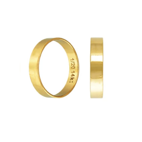Thicker Flat band ring