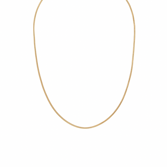 14K Gold-Filled Snake Chain - 1mm Width, Length Options: 16", 18", 20"