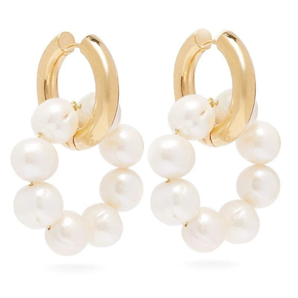 Freshwater Pearl Hoop earring