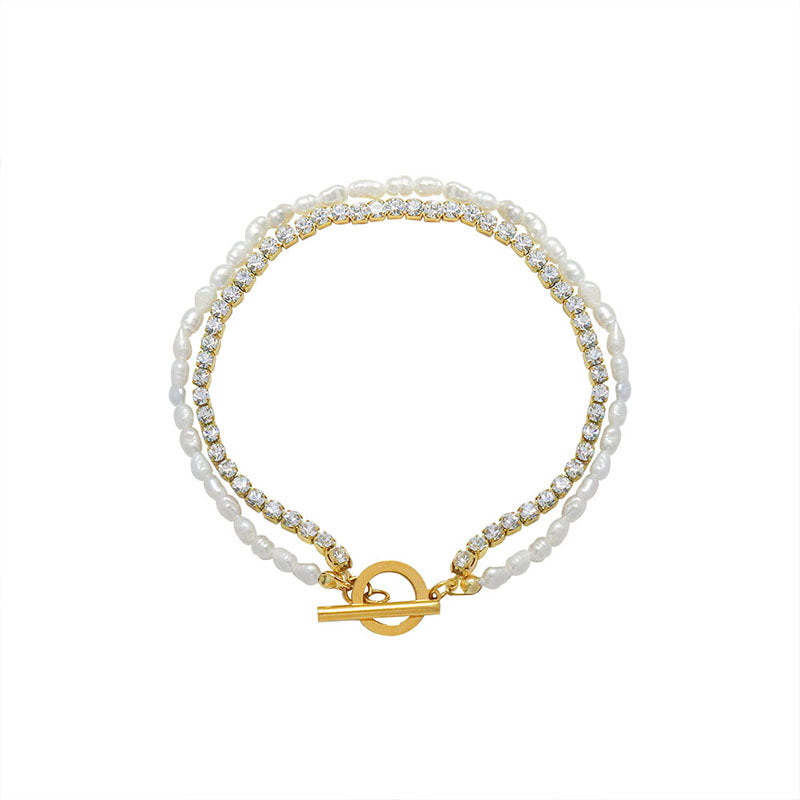 pearl double layer Bracelet